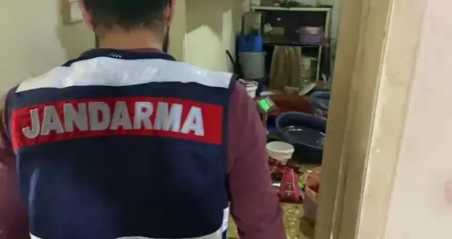 Jandarmadan kaçak tütün operasyonu
