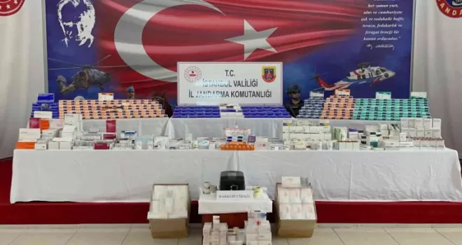 Jandarmadan sahte ilaç operasyonu