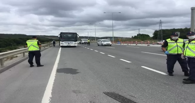 Jandarmadan şehirler arası otobüslere denetim
