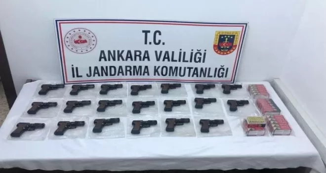 Jandarmadan silah kaçakçılarına operasyon
