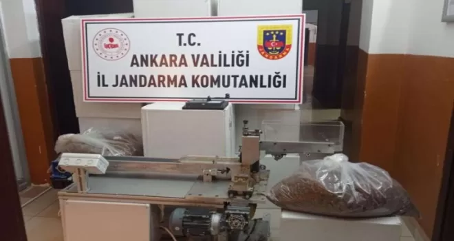 Jandarmadan tütün kaçakçılarına operasyon
