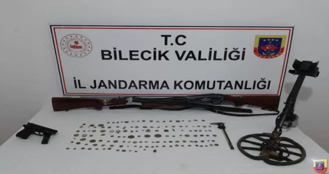 Jandarmanın tarihi eser kaçakçılığı operasyonlarında 9 şüpheli yakalandı
