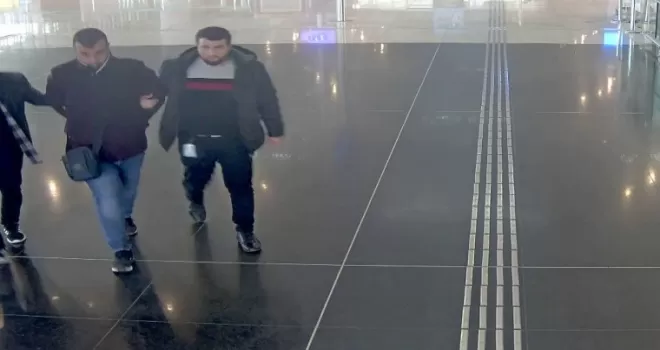 Kaçmadan önce İstanbul Havalimanı’na annesini karşılamaya gelince yakalandı
