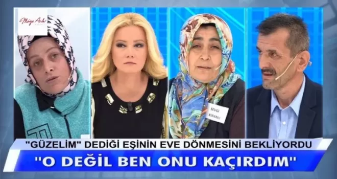 Kaçtığı iddia edilen eş konuştu
