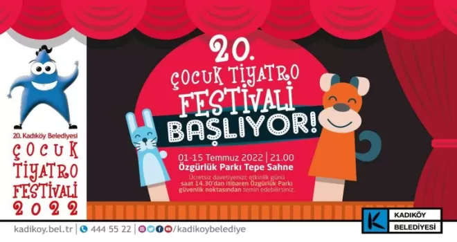 Kadıköy Çocuk Tiyatro Festivali başlıyor
