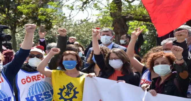 Kadıköy’de 1 Mayıs 1996’da ölen işçiler anıldı
