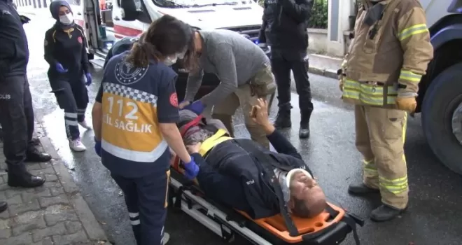 Kadıköy’de akılalmaz kaza
