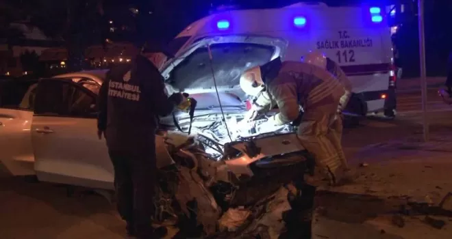 Kadıköy’de trafik kazası: 5 yaralı
