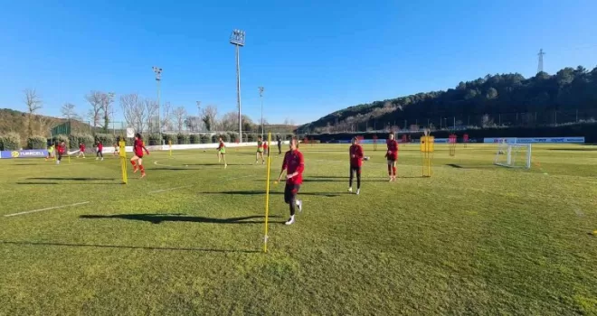 Kadın A Milli Takımı, Sırbistan maçı hazırlıklarına devam ediyor
