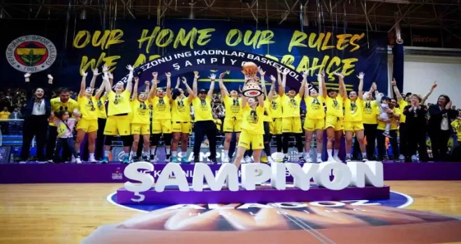 Kadınlar Basketbol Süper Ligi’nde şampiyon Fenerbahçe
