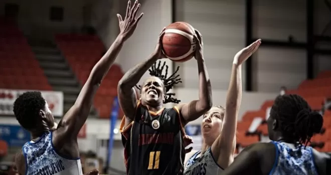 Kadınlar Euroleague: Basket Landes: 59 - Galatasaray: 78