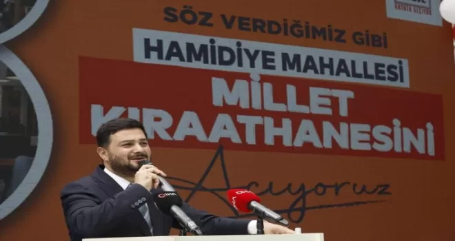 Kağıthane’de bir millet kıraathanesi daha açıldı
