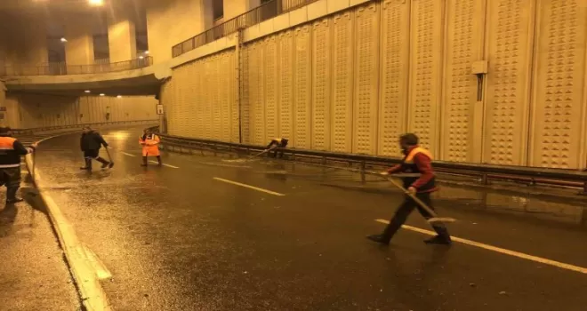 Kağıthane’de Çağlayan Alt Geçidi’ni su bastı
