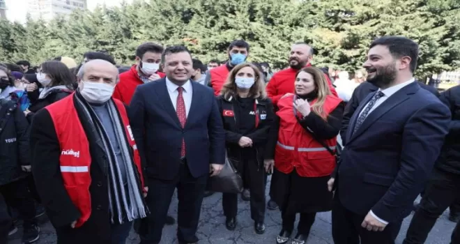 Kağıthane’de deprem tatbikatı
