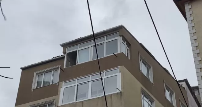 Kağıthane’de yangın paniği

