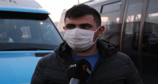 Kahraman dolmuşçu Suriyeli Adnan’ın hayatını kurtardı
