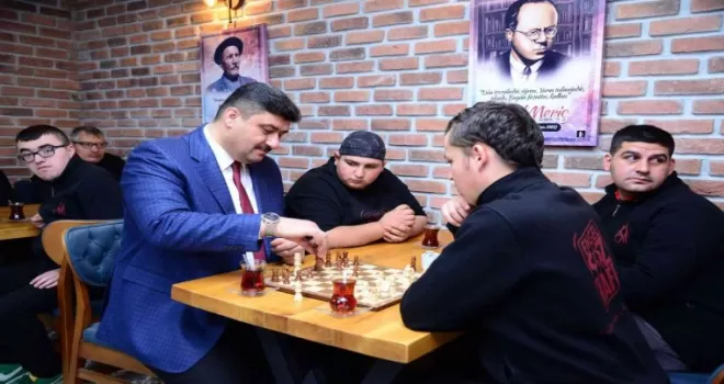 Kahramankazan Belediye Meclisi Engelsiz Kafe’de toplandı
