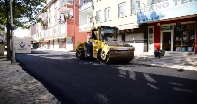 Kahramankazan’da asfalt seferberliği sürüyor
