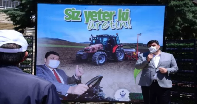 Kahramankazan’da çiftçinin yüzünü güldüren destekleme
