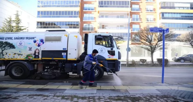 Kahramankazan’da korona virüsle mücadele savaşı sürüyor
