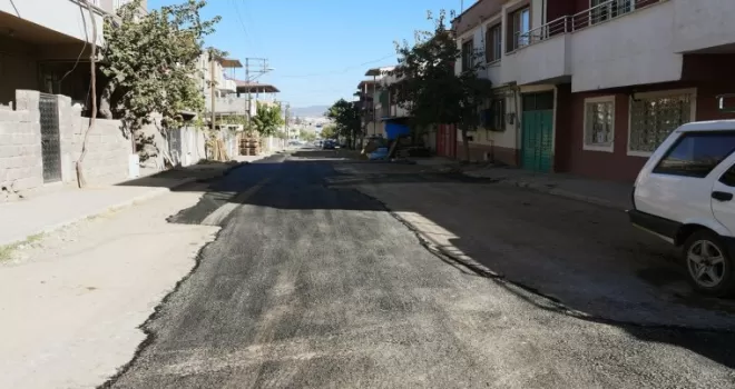 Kahramanmaraş KASKİ, Yavuz Selim’de asfalt yama çalışmalarını tamamladı