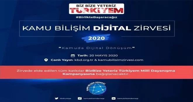 Kamu Bilişim Zirvesi “Dijital“ olarak yapılacak
