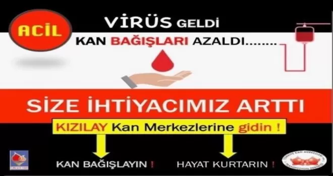 Kan bağışına çağrı
