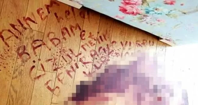 Kanıyla kendini vuranı yazmıştı, şüphelisi yakalandı

