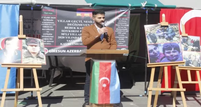 Karabağ Zaferinin yıl dönümü Giresun’da düzenlenen etkinlikle anıldı
