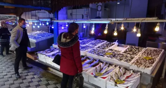 Karadeniz’de hamsi bereketi sürüyor