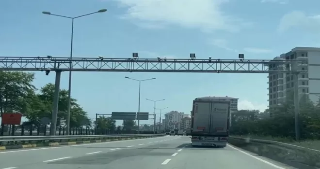 Karadeniz Sahil Yolu’nda trafik EDS ile güvende