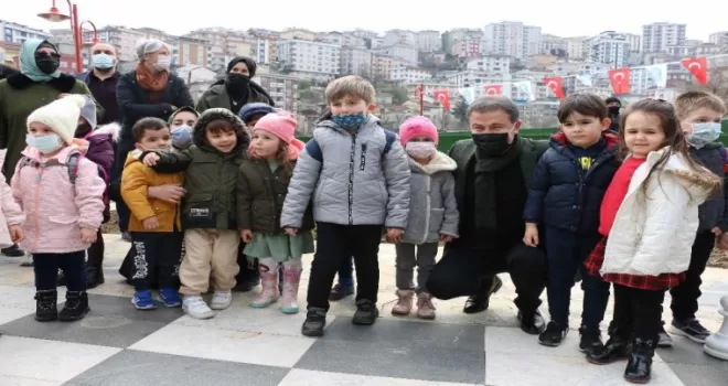 Karadolap Anaokulu’nda miniklerin fidan dikim heyecanı
