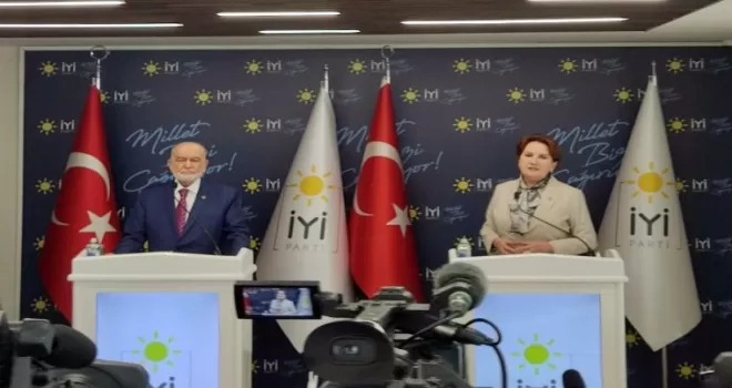 Karamollaoğlu’ndan Akşener’e ziyaret