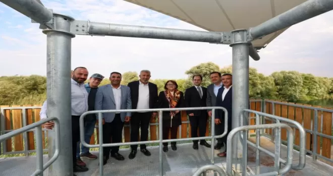 Karkamış Kuş Cenneti’nde son hazırlıklar