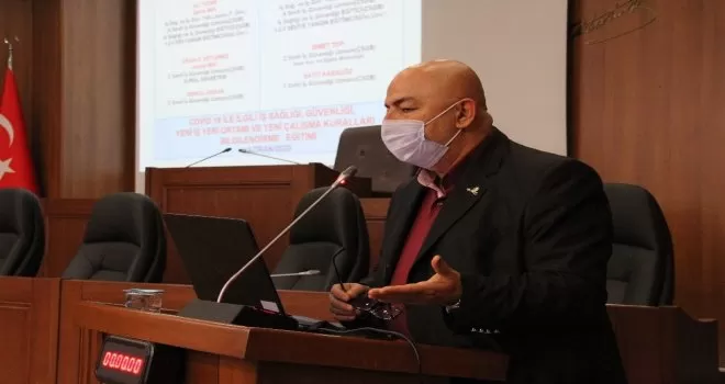 Kartal Belediyesi’nden personele Covid-19 eğitimi
