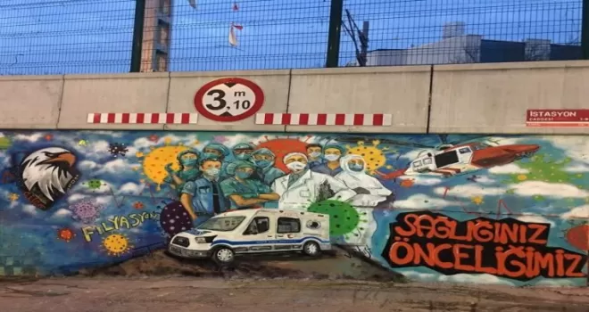 Kartal Belediyesi’nden sağlık çalışanlarına  vefa örneği
