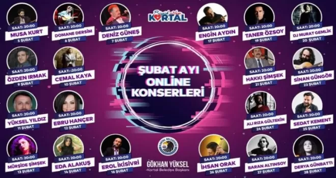Kartal Belediyesinden müzik sektörüne destek konserleri
