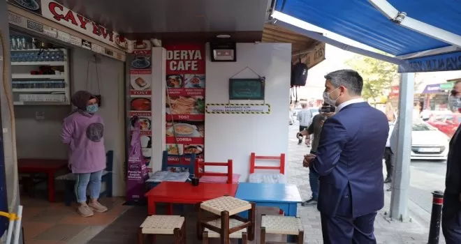 Kartal’daki iş yerleri mercek altına alındı
