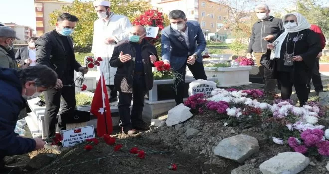 Kartal’ın ‘Gazi Amcası’ son yolculuğuna uğurlandı
