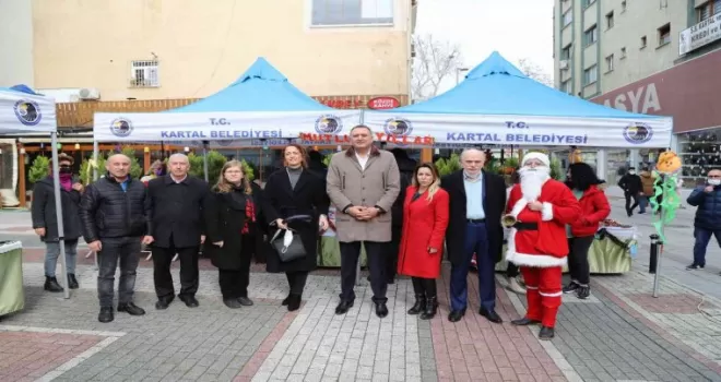 Kartal Kadın Kooperatifi Yılbaşı Pazarı açıldı
