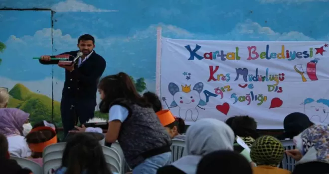 Kartallı çocuklar için eğlenceli ‘Ağız ve Diş Sağlığı’ etkinliği
