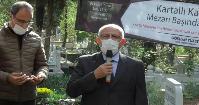 Kartallı Kazım mezarı başında anıldı
