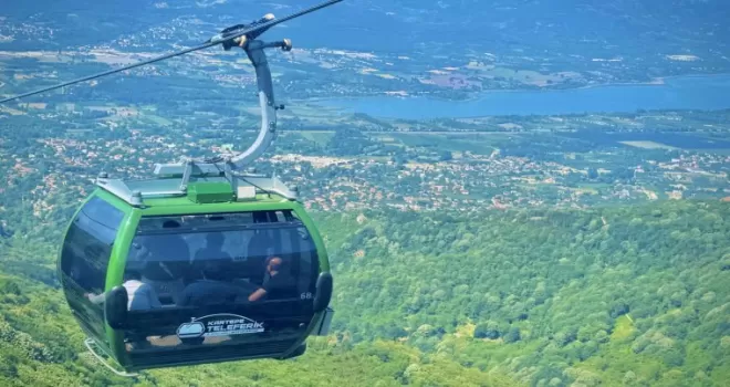 Kartepe Teleferik bayramda ilgi odağı oldu