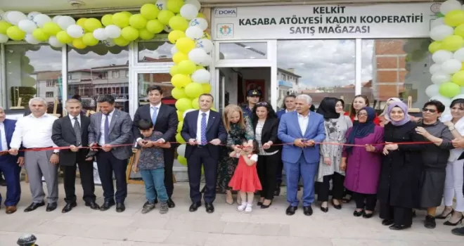 Kasaba Atölyesi Kelkit’te hizmete girdi
