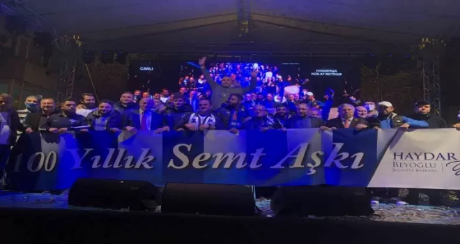 Kasımpaşa Spor Kulübü’nün 100. Yılı coşkuyla kutlandı
