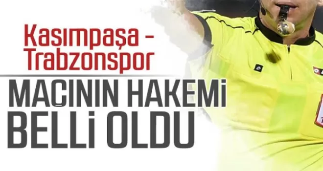 Kasımpaşa Trabzonspor maçına sürpriz isim!