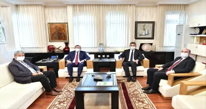 Kaymakam Polat’a veda yemeği
