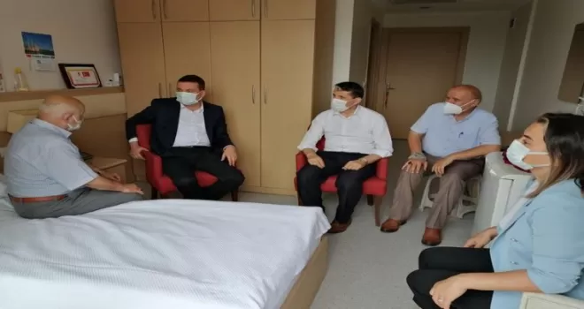 Kaymakam Tolga Toğan, 15 Temmuz Şehit ve Gazilerini Ziyaret Etti
