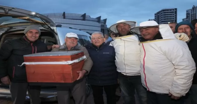 Kayseri Büyükşehir ’arı’ gibi çalışıyor