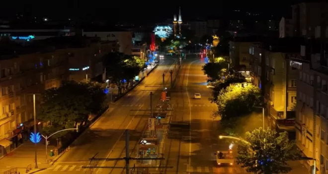 Kayseri Büyükşehir’de gece mesaisi